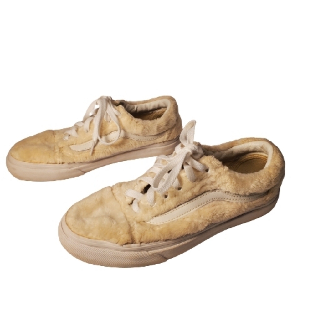 Vans Old Skool Sherpa Turtledove Sneakers Sz 6.5.